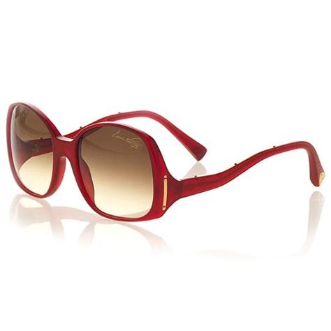 louis vuitton red sunglasses gina|Louis Vuitton Gina Round Sunglasses .